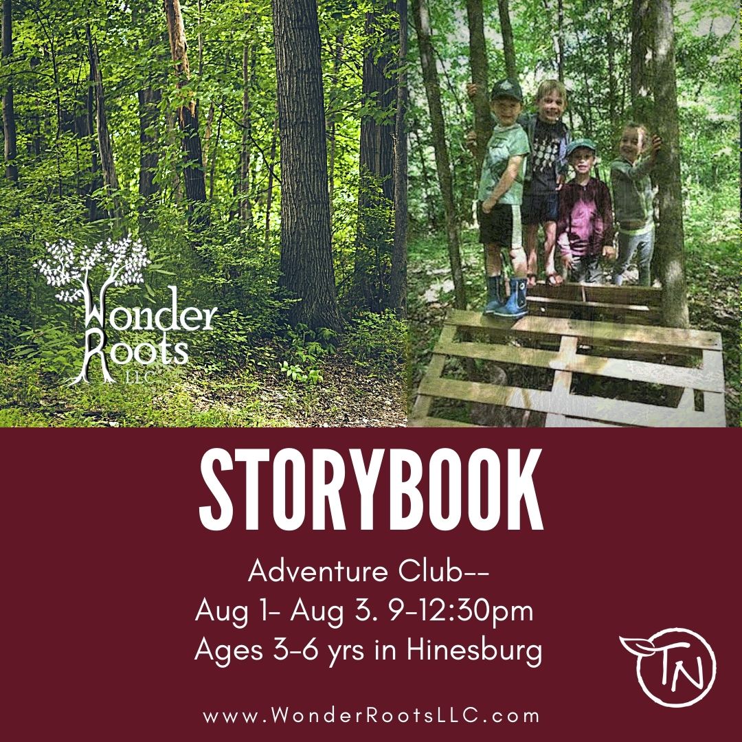 Storybook: Adventure Club – Wonder Roots TimberNook of Greater Burlington |  TimberNook